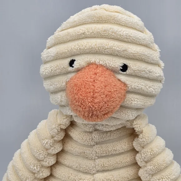 Jellycat Cordy Roy Duckling Baby Stuffed Plush 13" - Picture 2 of 10